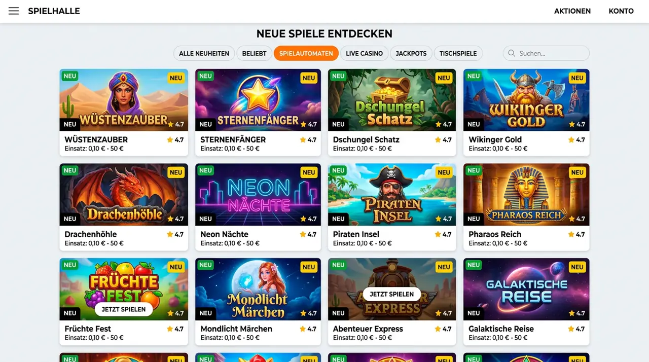 Jackpot-Spiele — Million
